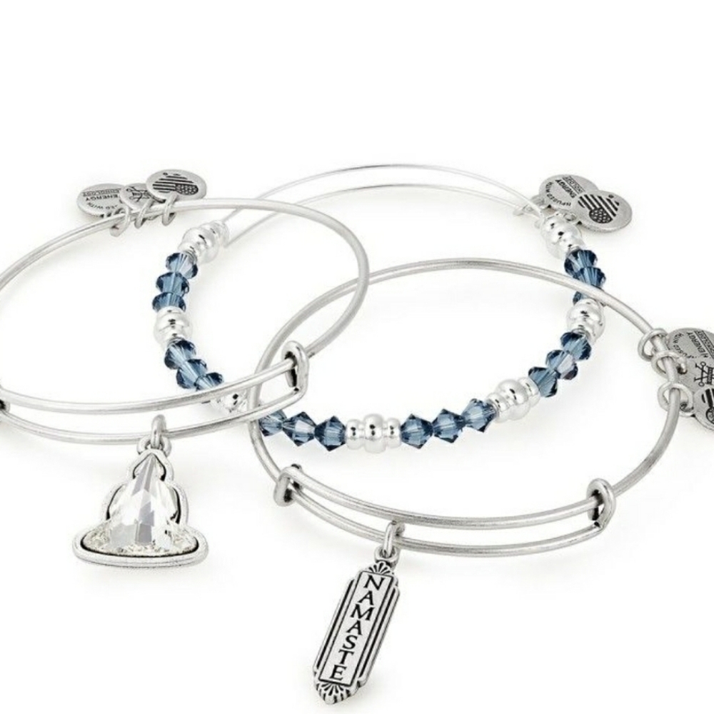 Namaste Crystal Infusion 3 pc. Bracelet Set